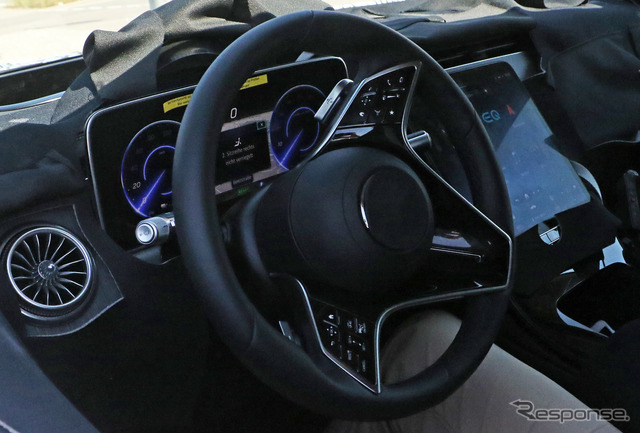 メルセデスベンツ EQS SUV（仮）市販型プロトタイプ（スクープ写真）