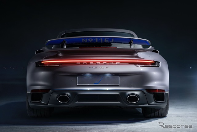 ポルシェ 911 ターボ S 新型の「デュエット」