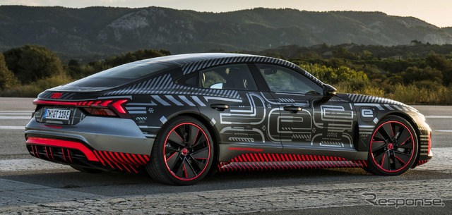 アウディ RS e-tron GT の量産プロトタイプ