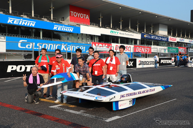ソーラーカーレース鈴鹿2019:4時間耐久レース総合優勝マシン