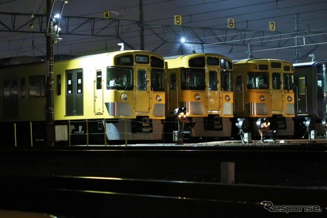 西武鉄道上石神井車両基地