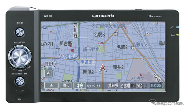 【カーナビガイド '08夏】パイオニア エアーナビ…スマートループ対応のコンパクトナビを画像で
