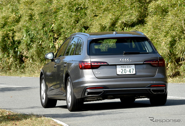 アウディ A4アバント 改良新型(35 TFSI Advanced)