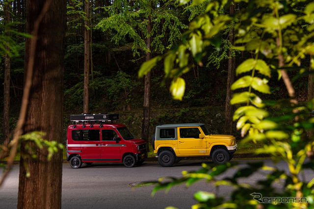 『N-VAN DENALI』(N-VANデナリ)と『JIMNY the ROOTS』(ジムニー ザ・ルーツ)