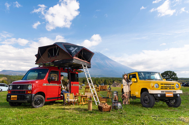 初代ジムニーが蘇る!N-VANをネオクラシカルに仕立てた、ダムドの『ジムニー ザ・ルーツ/N-VAN デナリ』で感じる大好きなモノに囲まれる幸せな時間