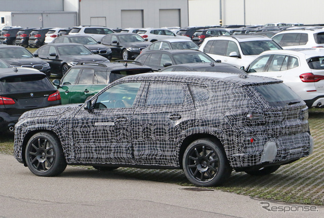 BMW X8 市販型プロトタイプ(スクープ写真)