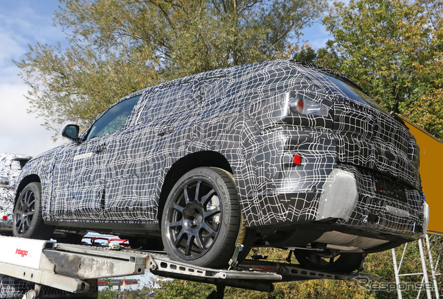 BMW X8 市販型プロトタイプ（スクープ写真）