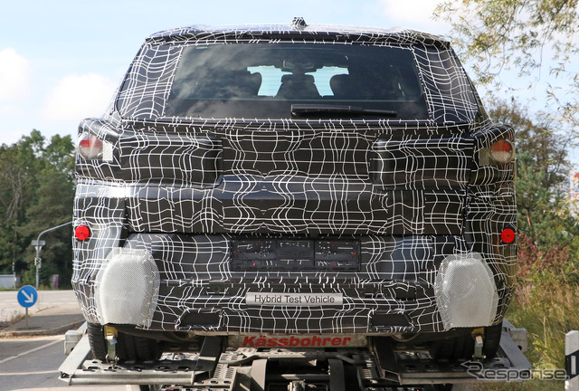 BMW X8 市販型プロトタイプ(スクープ写真)