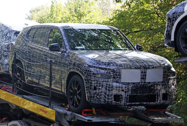 BMW X8 市販型プロトタイプ(スクープ写真)