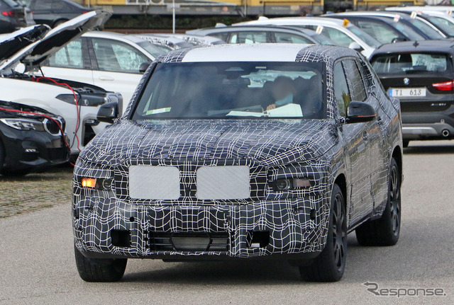BMW X8 市販型プロトタイプ(スクープ写真)