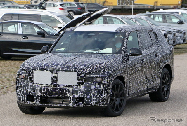 BMW X8 市販型プロトタイプ(スクープ写真)