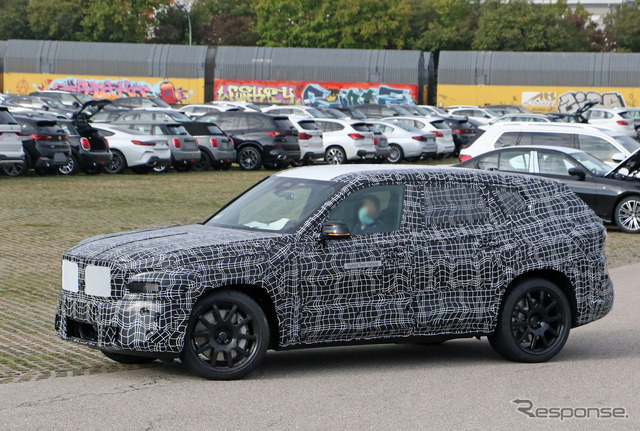 BMW X8 市販型プロトタイプ(スクープ写真)