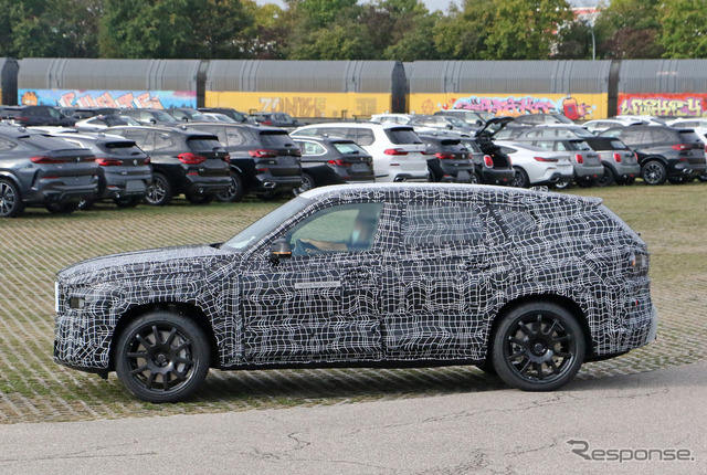 BMW X8 市販型プロトタイプ(スクープ写真)
