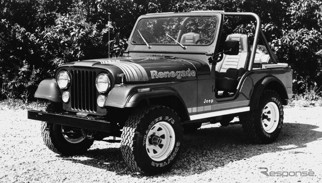 5.0リットルV8を搭載していたジープ CJ-5 レネゲード(1980年)