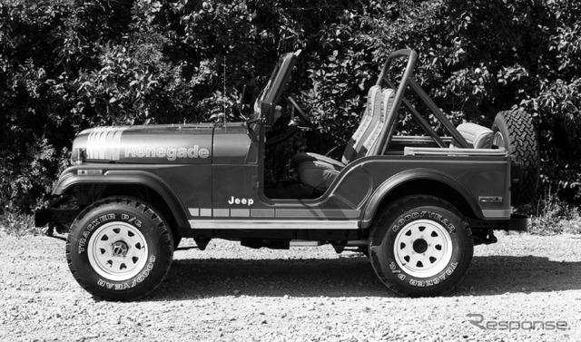 5.0リットルV8を搭載していたジープ CJ-5 レネゲード(1980年)