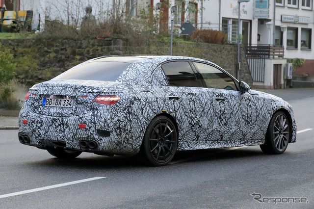 メルセデスAMG C53プロトタイプ(スクープ写真)