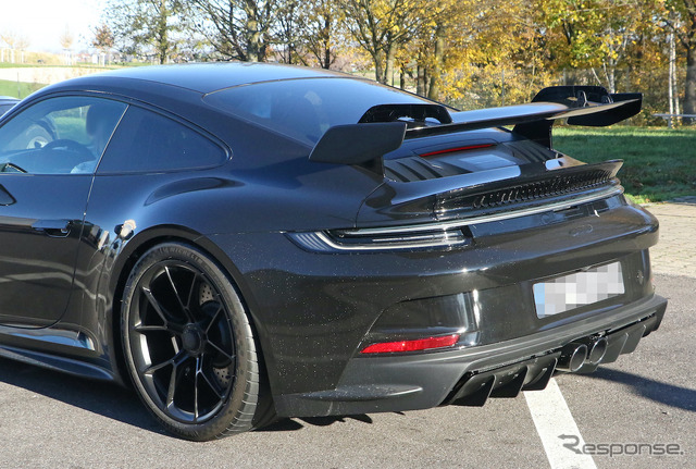 ポルシェ 911 GT3 次期型プロトタイプ(スクープ写真)