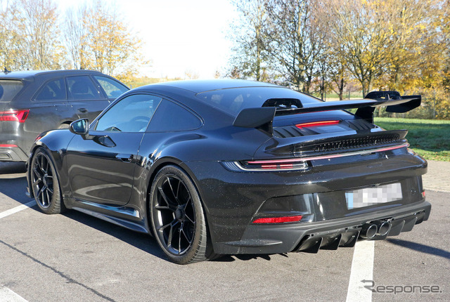 ポルシェ 911 GT3 次期型プロトタイプ（スクープ写真）