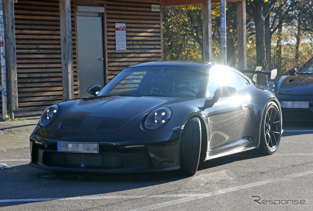 ポルシェ 911 GT3 次期型プロトタイプ(スクープ写真)