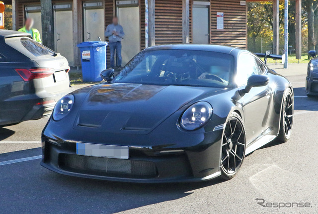 ポルシェ 911 GT3 次期型プロトタイプ（スクープ写真）