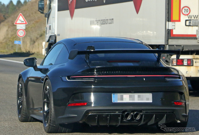 ポルシェ 911 GT3 次期型プロトタイプ（スクープ写真）