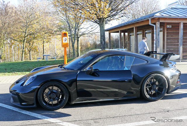 ポルシェ 911 GT3 次期型プロトタイプ(スクープ写真)