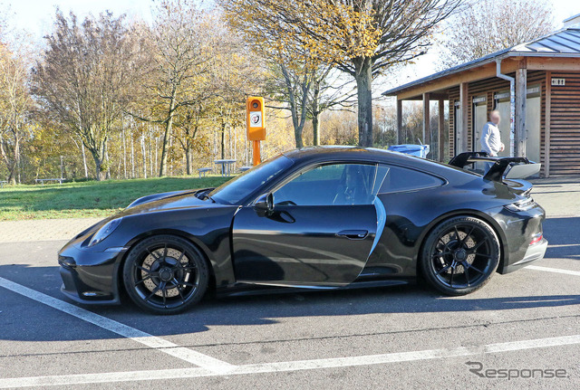 ポルシェ 911 GT3 次期型プロトタイプ（スクープ写真）