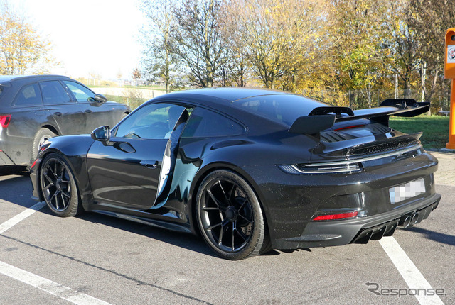 ポルシェ 911 GT3 次期型プロトタイプ（スクープ写真）