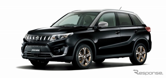 スズキ エスクード 特別仕様車 Sリミテッド(コスミックブラックパールメタリック グレー2トーンルーフ)