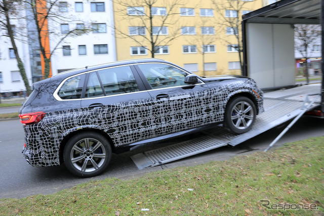 BMW X5 改良新型プロトタイプ（スクープ写真）