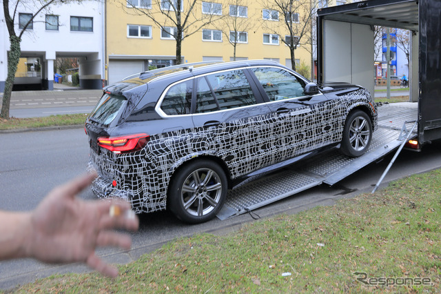 BMW X5 改良新型プロトタイプ(スクープ写真)