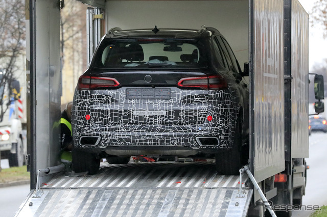 BMW X5 改良新型プロトタイプ(スクープ写真)