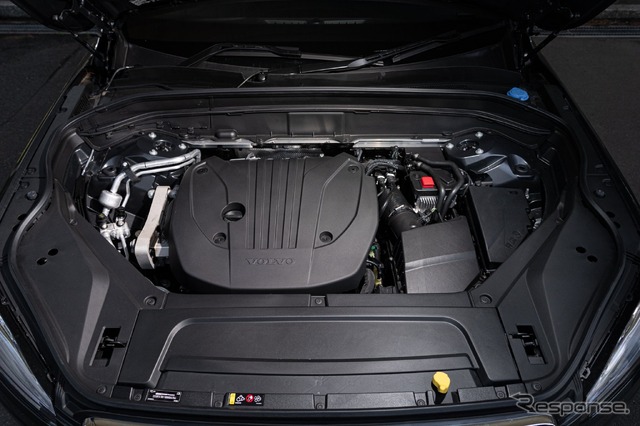 ボルボ XC90 B5 MHEV(マイルドハイブリッド)のエンジン