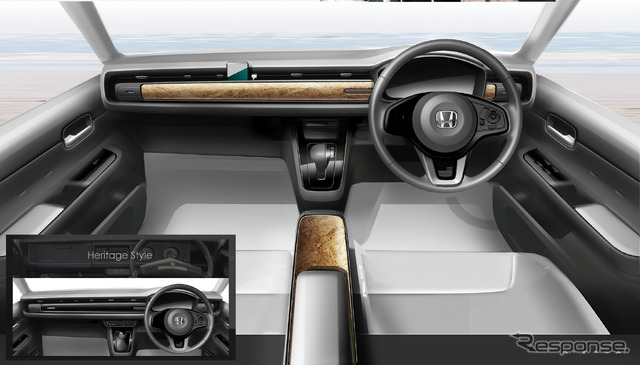 ホンダ N-ONE 新型のインテリアデザイン案
