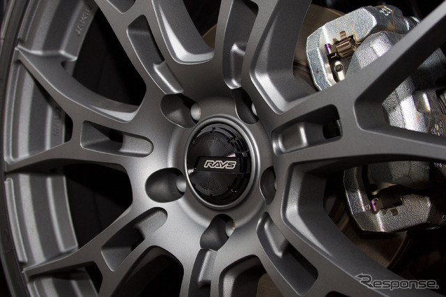 レイズ グラムライツ 57FXM 推奨サイズ:19×8.5J Inset45 5H-114.3/カラー:マットグラファイト/タイヤサイズ:225/45R19 ※チューナーサイズ