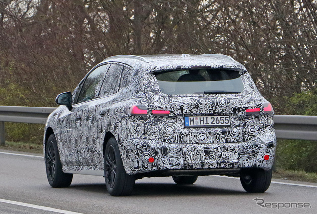 BMW 2シリーズ アクティブツアラー 次期型プロトタイプ(スクープ写真)