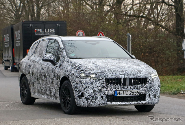 BMW 2シリーズ アクティブツアラー 次期型プロトタイプ(スクープ写真)