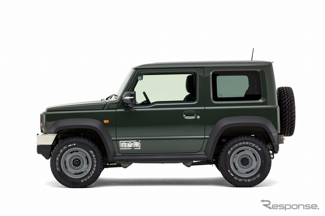 ジムニーシエラ(JB74)用新作ボディキット the ROOTS