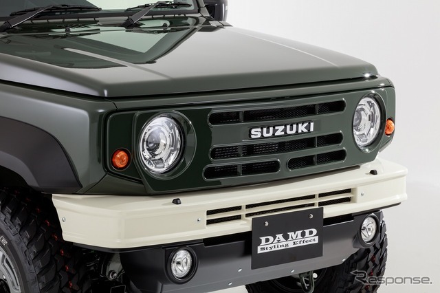 ジムニーシエラ(JB74)用新作ボディキット the ROOTS