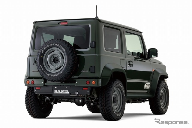 ジムニーシエラ(JB74)用新作ボディキット the ROOTS