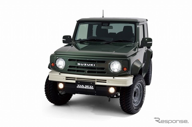 ジムニーシエラ(JB74)用新作ボディキット the ROOTS