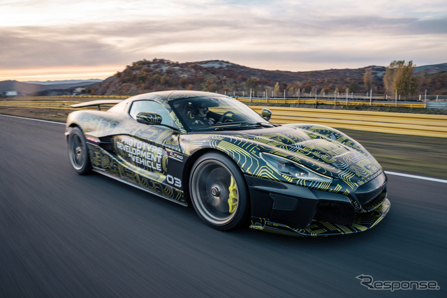 リマック C_Two の開発プロトタイプ車