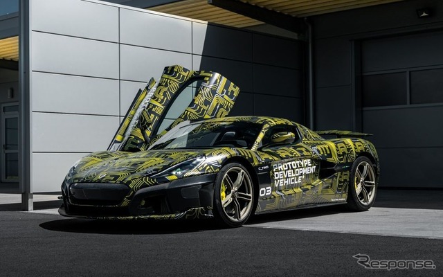 リマック C_Two の開発プロトタイプ車