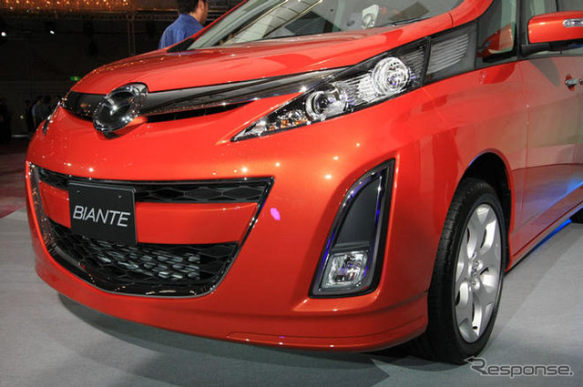 【D視点】花電車?…マツダ ビアンテ 新型