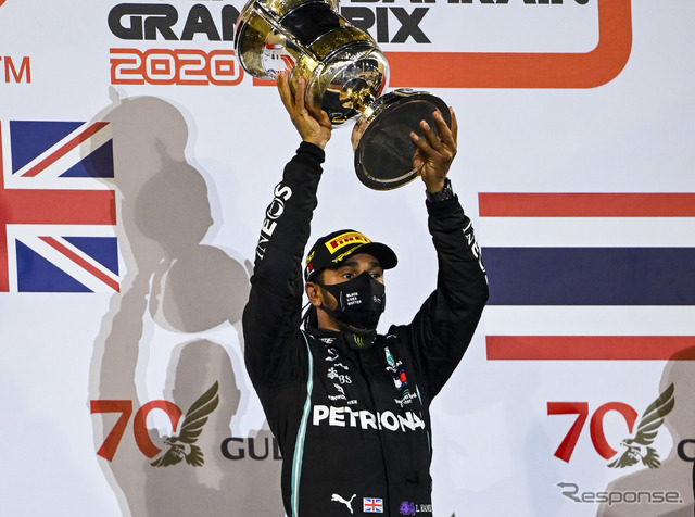 2020年F1王者ルイス・ハミルトン（第15戦バーレーンGP決勝）