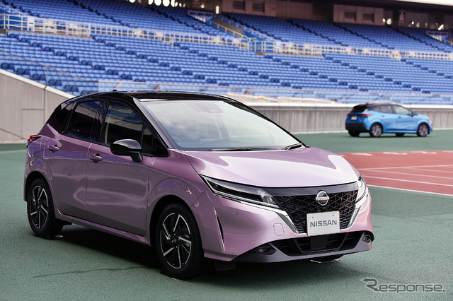 e-POWERのみラインナップする日産ノート新型（HV）