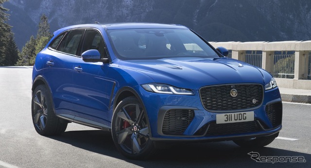 ジャガー F-PACE・SVR 改良新型