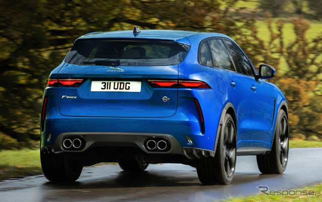 ジャガー F-PACE・SVR 改良新型