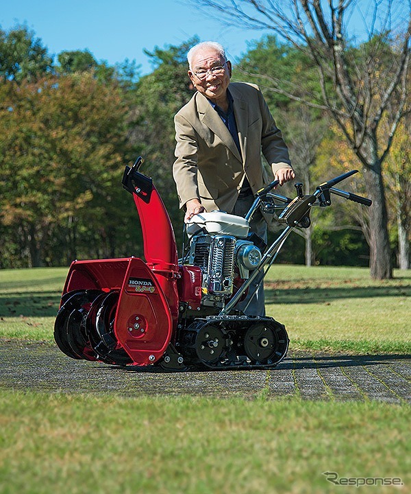 Honda除雪機40周年記念特設ページより