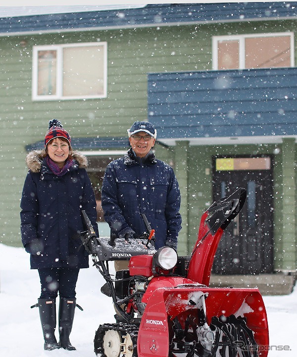 Honda除雪機40周年記念特設ページより